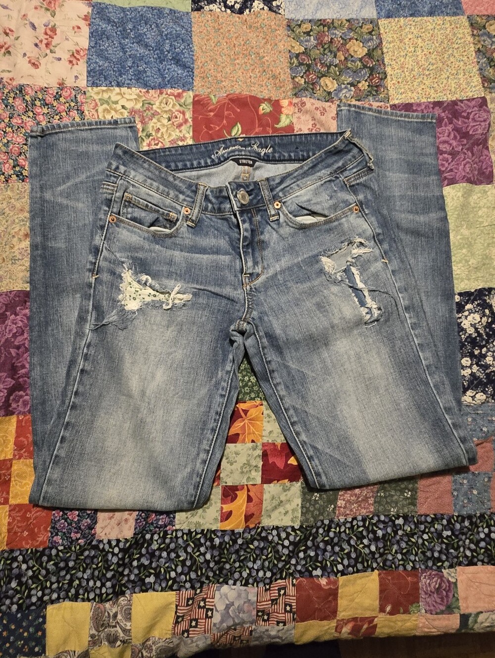 American Eagle Skinny Jeans.